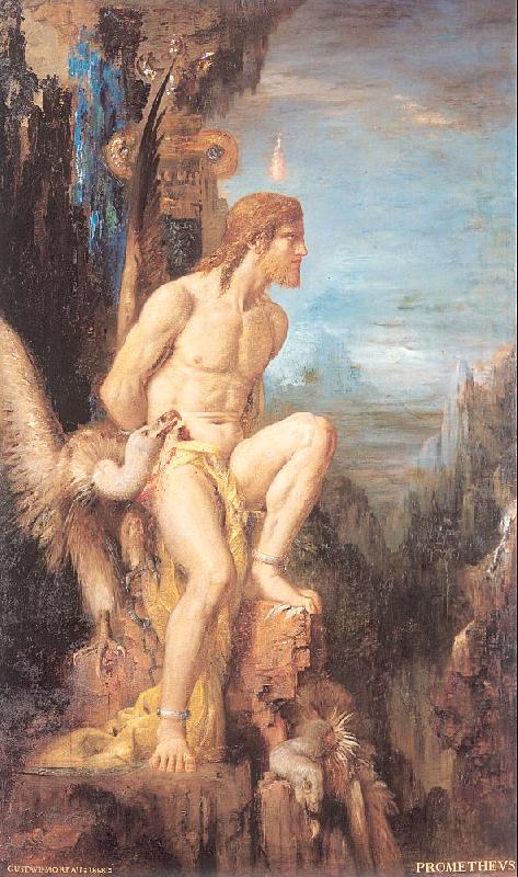 Prometheus, Gustave Moreau